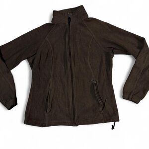 EUC Brown Columbia fleece jacket